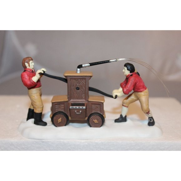 Dept 56 New England Village - Volunteer Firefighters - Picture 4 of 7